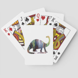 Brontosaurus Spielkarten