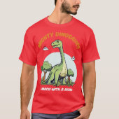 Brontosaurus T-Shirt (Vorderseite)