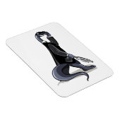 Brontosaurus verkleidet als Filmfigur. Magnet (Rechte Seite)