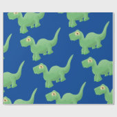 Brontosaurus Wrapping Paper Geschenkpapier (Flach)