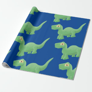 Brontosaurus Wrapping Paper Geschenkpapier