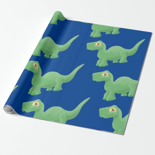 Brontosaurus Wrapping Paper Geschenkpapier (Ungerollt)