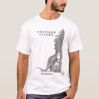 Brontosaurusdinosaurier-Shirt Greg Paul T-Shirt