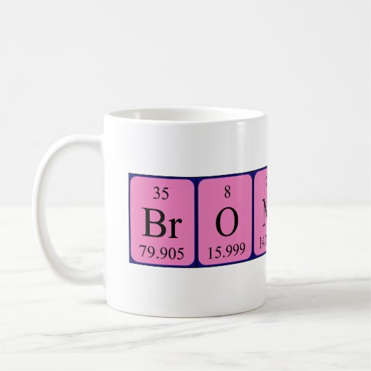 Bronwyn Periodenname Tasse (Links)