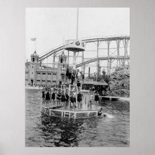 Bronx Amusement Park, 1920er Poster