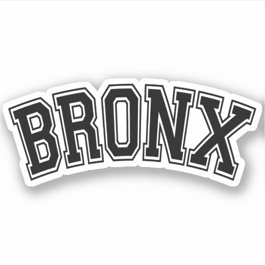 BRONX AUFKLEBER (Vorderseite)