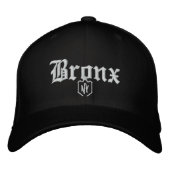 Bronx Bestickte Baseballkappe (Vorderseite)