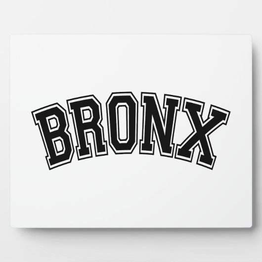 BRONX FOTOPLATTE (Vorderseite)
