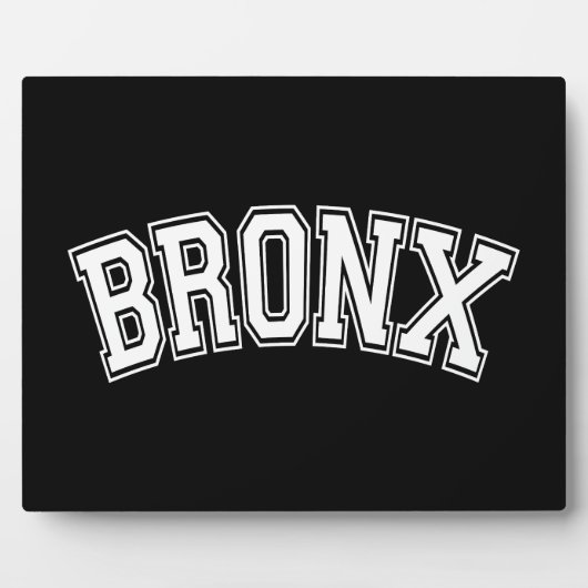 BRONX FOTOPLATTE (Vorderseite)