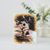 Bronx Gorilla Postkarte (Stehend Vorderseite)