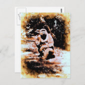 Bronx Gorilla Postkarte (Vorne/Hinten)