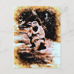 Bronx Gorilla Postkarte