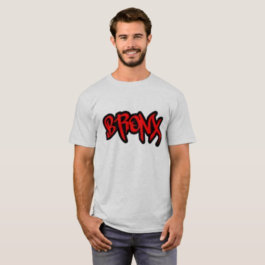 Bronx-Graffiti T-Shirt (Vorne ganz)