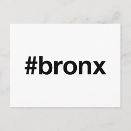 BRONX Hashtag Postkarte