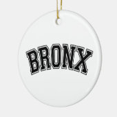 BRONX KERAMIK ORNAMENT (Links)