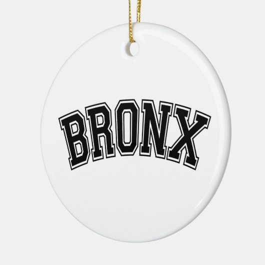 BRONX KERAMIK ORNAMENT (Links)