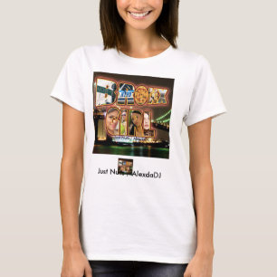 Bronx-Mädchen/gerade Nuts/AlexdaDJ T-Shirt