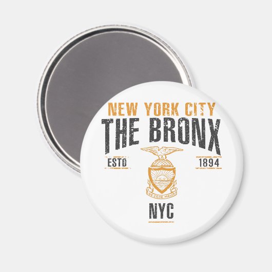 Bronx Magnet (Vorderseite/Rückseite)