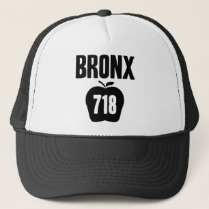 Bronx mit großem Apple u. dem 718 Truckerkappe