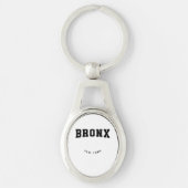Bronx New York Black Schlüsselanhänger (Vorderseite)
