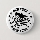 Bronx, New York Button (Vorderseite)