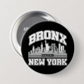 Bronx, New York Button (Vorne & Hinten)