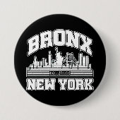 Bronx, New York Button (Vorderseite)