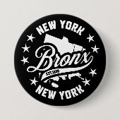 Bronx, New York Button (Vorderseite)