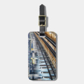 Bronx New York City Gebäude River Gepäckanhänger (Vorderseite vertikal)