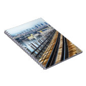 Bronx New York City Gebäude River Notizblock (Rechte Seite)