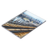 Bronx New York City Gebäude River Notizblock (Linke Seite)