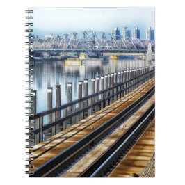 Bronx New York City Gebäude River Notizblock