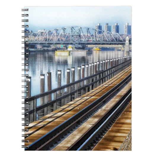 Bronx New York City Gebäude River Notizblock (Vorderseite)