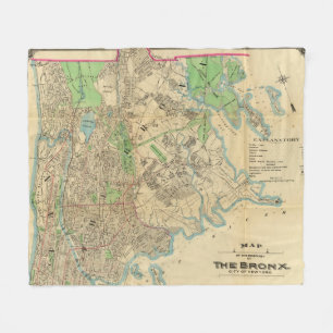 Bronx, New York Fleecedecke