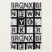 Bronx New York | Grunge Typografie Planer (Vorderseite)