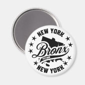 Bronx, New York Magnet (Vorderseite/Rückseite)