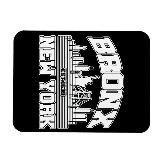Bronx, New York Magnet (Horizontal)