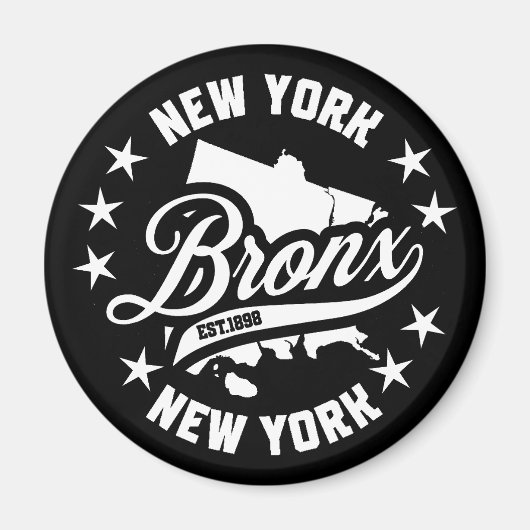 Bronx, New York Magnet (Vorne)