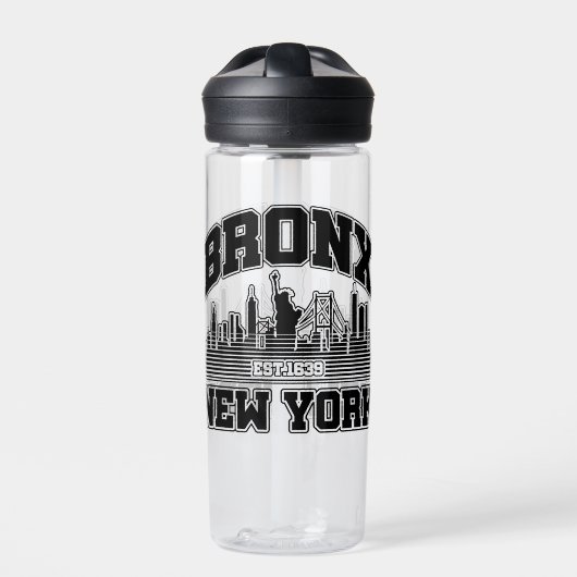 Bronx, New York Trinkflasche (Vorderseite)