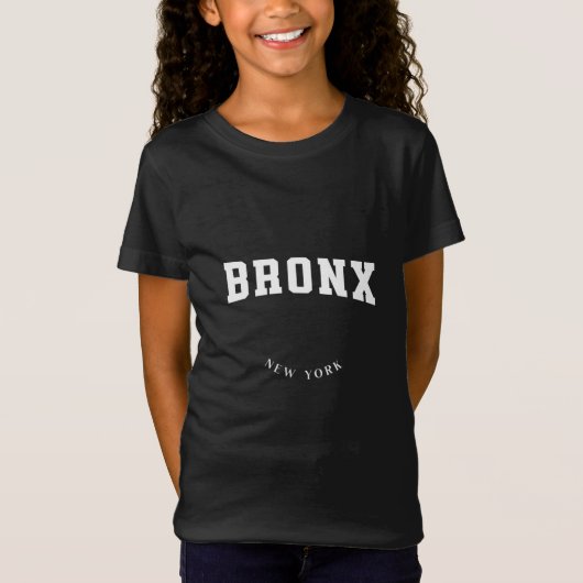 Bronx New York White T - Shirt (Vorderseite)