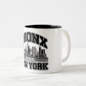 Bronx, New York Zweifarbige Tasse (VorderseiteRechts)