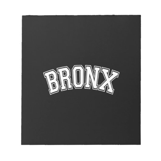 BRONX NOTIZBLOCK (Vorderseite)
