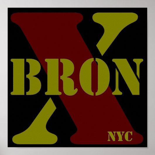 BronX NYC Poster (Vorne)