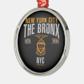 Bronx Ornament Aus Metall (Links)