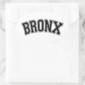 BRONX OVALER AUFKLEBER (Tasche)