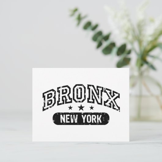 Bronx Postkarte (Stehend Vorderseite)