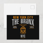 Bronx Postkarte (Vorne/Hinten)