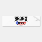 Bronx Puerto Rico Autoaufkleber (Vorne)