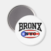 Bronx Puerto Rico Magnet (Vorderseite/Rückseite)