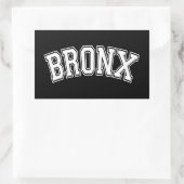 BRONX RECHTECKIGER AUFKLEBER (Tasche)